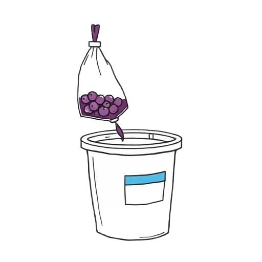 Mix the juice