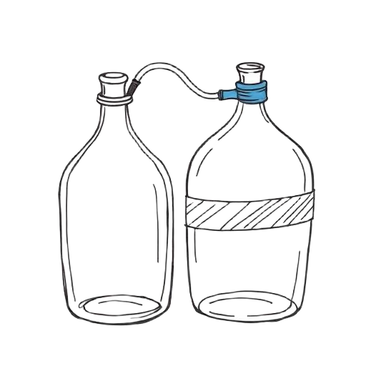 Rack to the carboy
