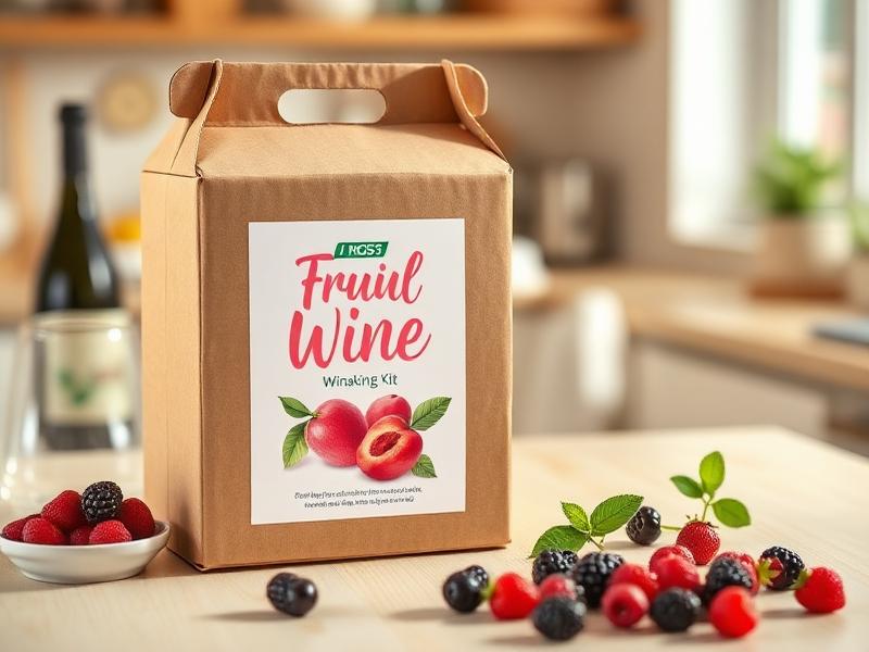 VineCo Niagara Mist fruit wine kit box